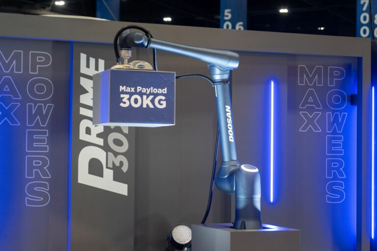E’ in arrivo il nuovo cobot di Doosan Robotics: P3020 il game changer della pallettizzazione